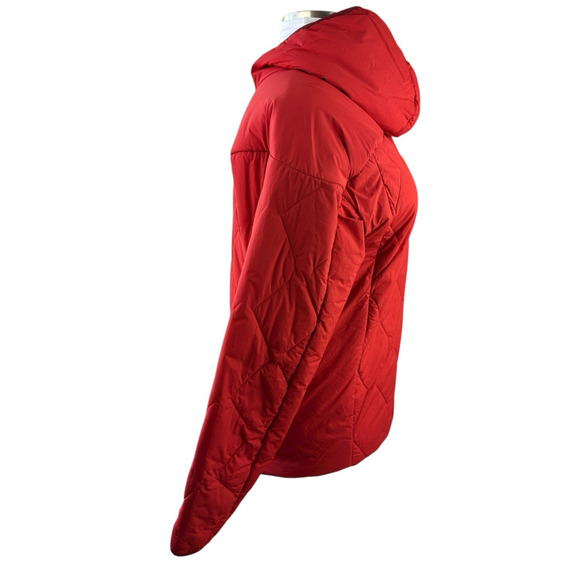 Duluth Trading Co. Agiloft Hooded Zip Up Quilted Jacket Red Men's Medium H12798 - Picture 12 of 16